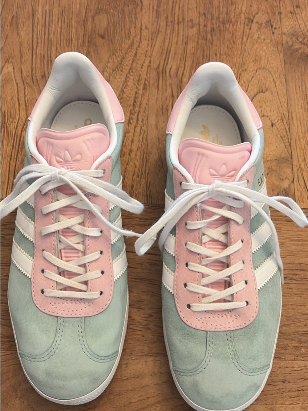Adidas Gazelle Hazy Green/Bliss Pink